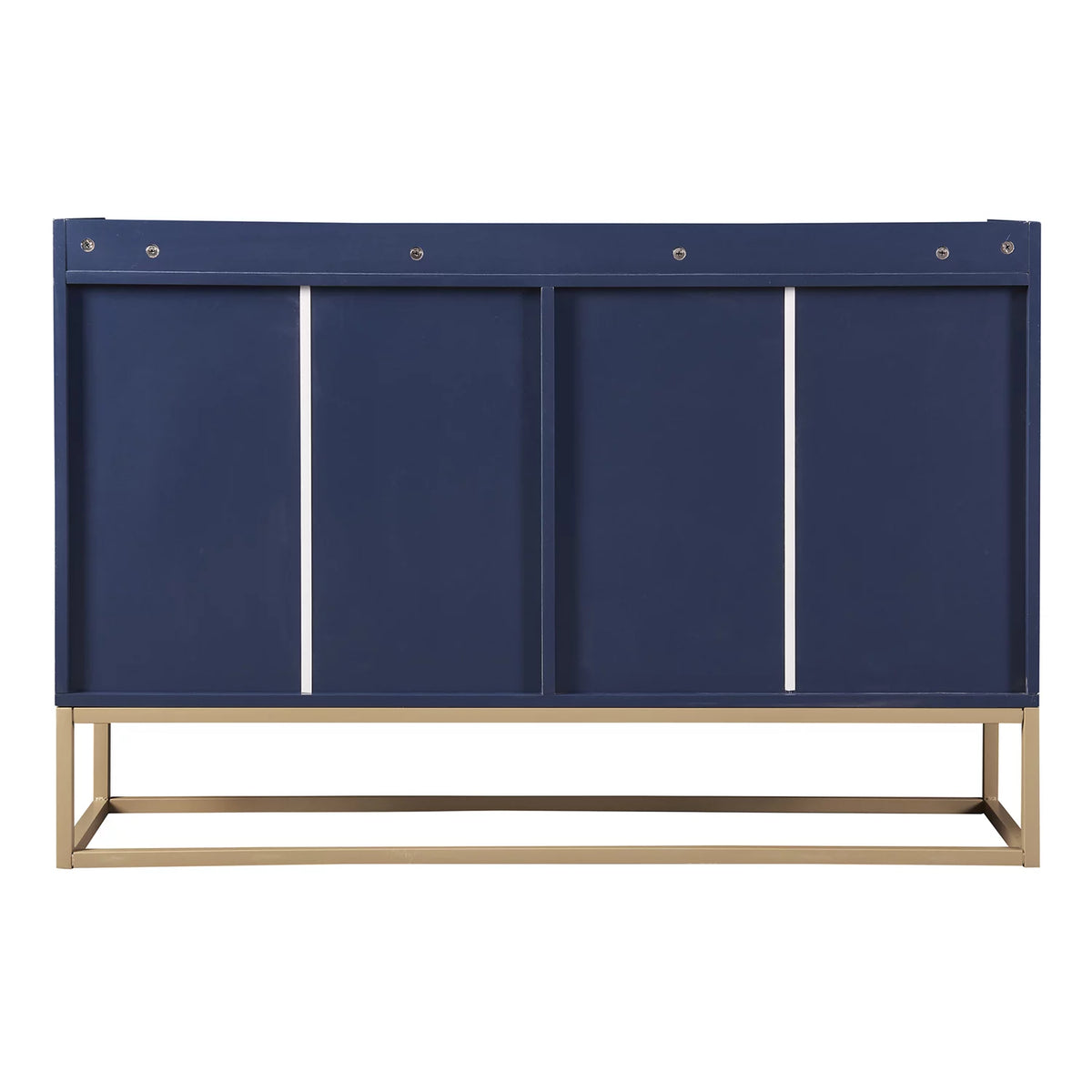 Navy Buffet Cabinet with 4 Doors F5565