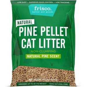 Pine Pellet Unscented Non-Clumping Wood Cat Litter R632609