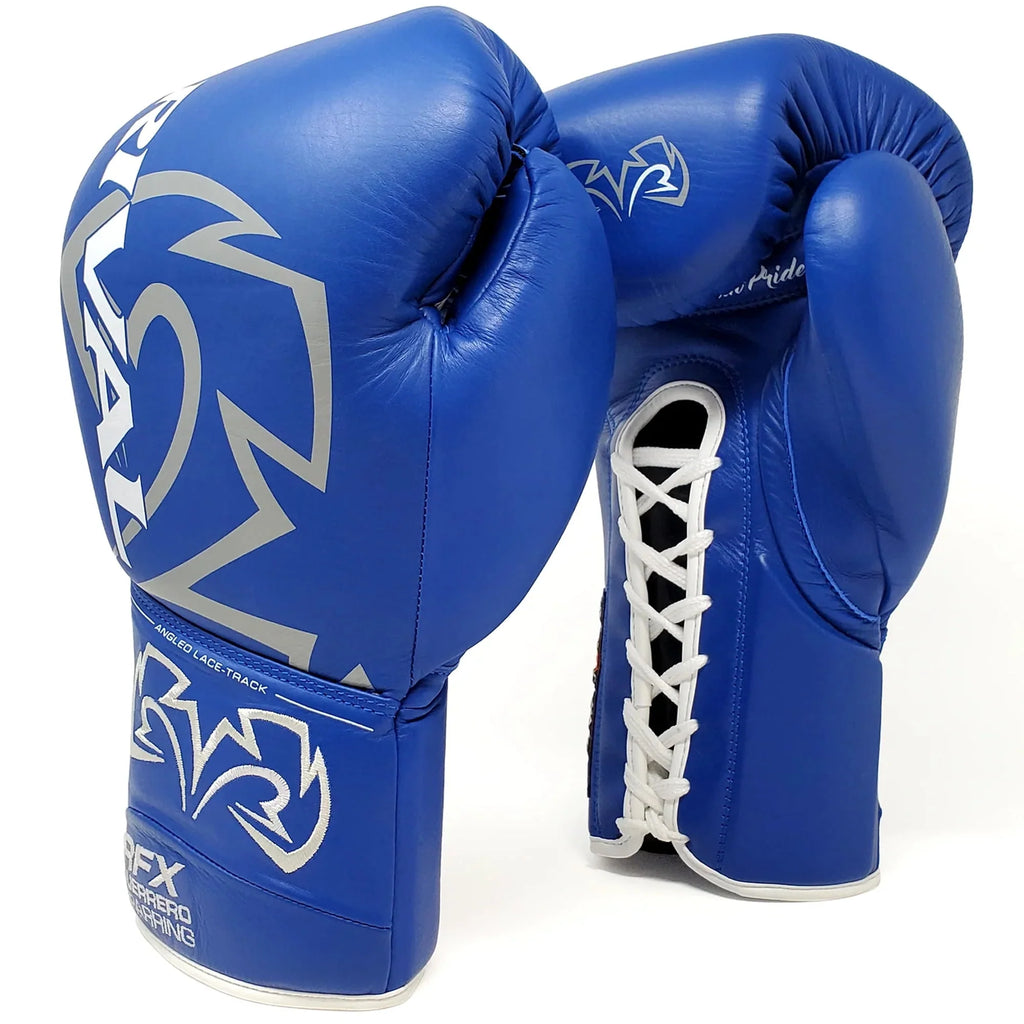 12 oz Red Lace-Up Sparring Gloves A240
