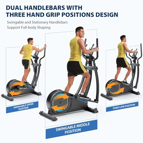 Hyper-Quiet Magnetic Elliptical Machine with 16 Levels Resistance H103129