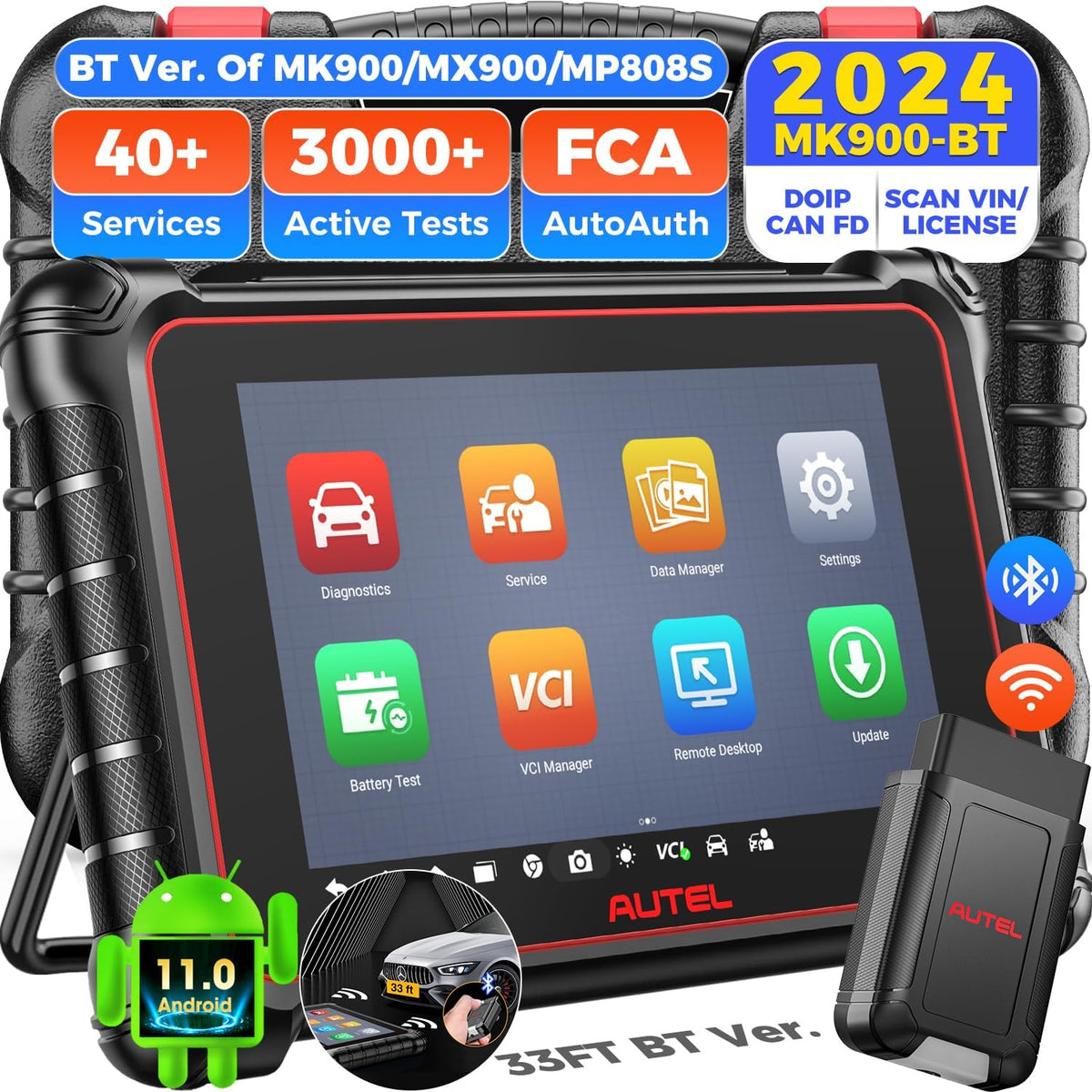 8in Bidirectional Diagnostic Tool V33281