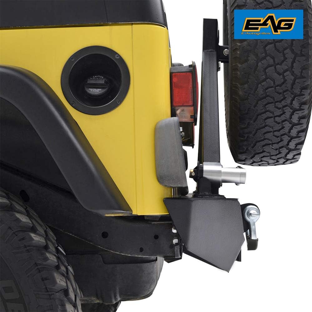 Steel Rear Bumper with Tire Carrier B6544