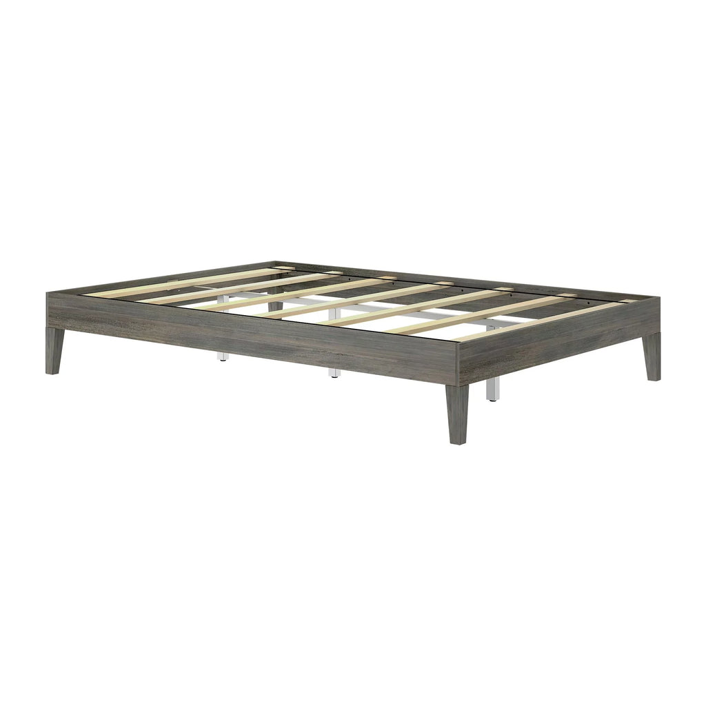 Queen Solid Wood Platform Bed Frame L6765
