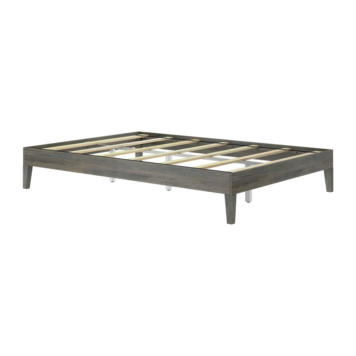 Queen Solid Wood Platform Bed Frame L6765