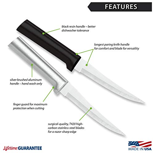 Stainless Steel Paring Knife, 8-3/8 Inches F689697