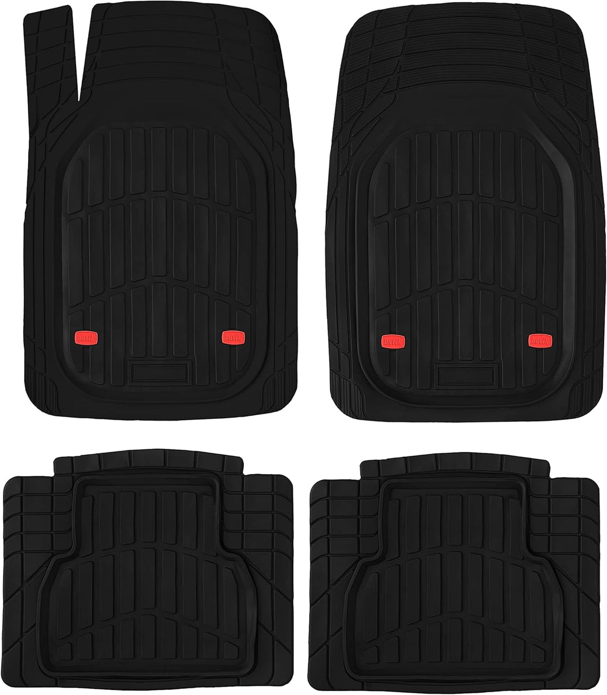 Red SUV Car Automotive Floor Mat 5-Piece Set S87201
