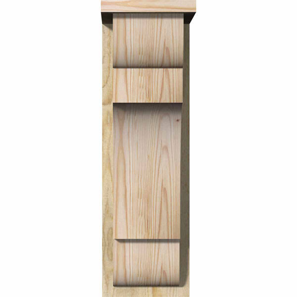 Douglas Fir Corbel with Backplate M919