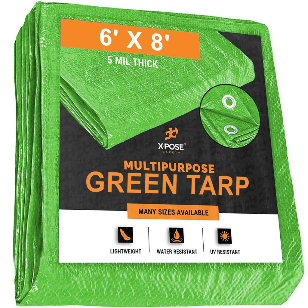 Green Poly Tarps - Case of 40 J788