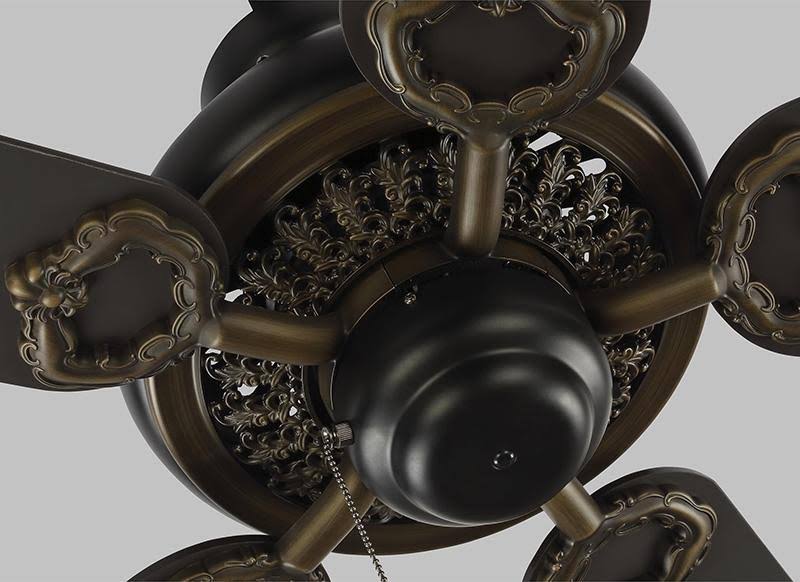 Matte Black 52x22 Ceiling Fan M8550