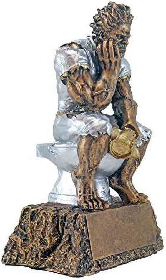 6.75 Inch Tall Toilet Bowl Trophy X3883