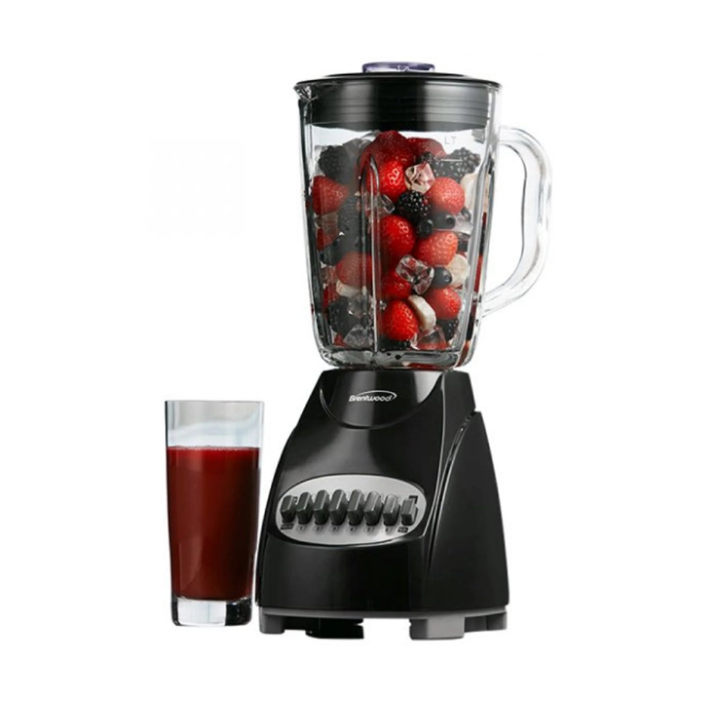 Black 12-Speed plus Pulse Blender with Glass Jar A8472