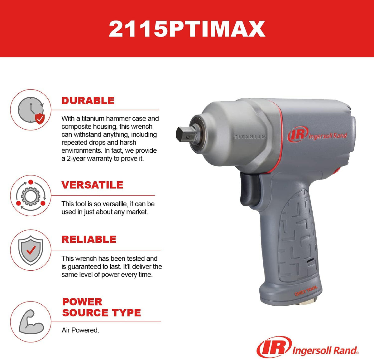 3/8" Pin Type Impact Wrench A764