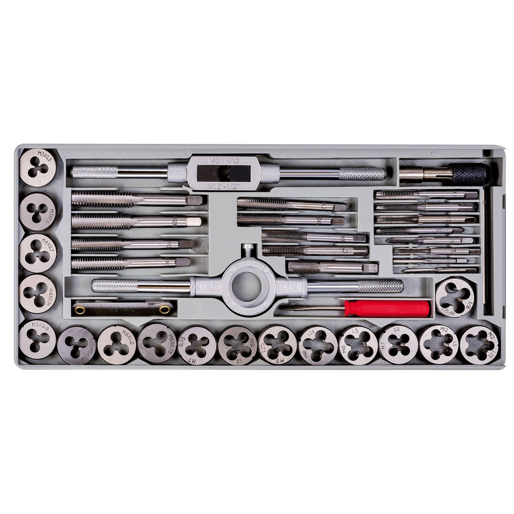 40 pc. Metric Tap & Die Set D11771