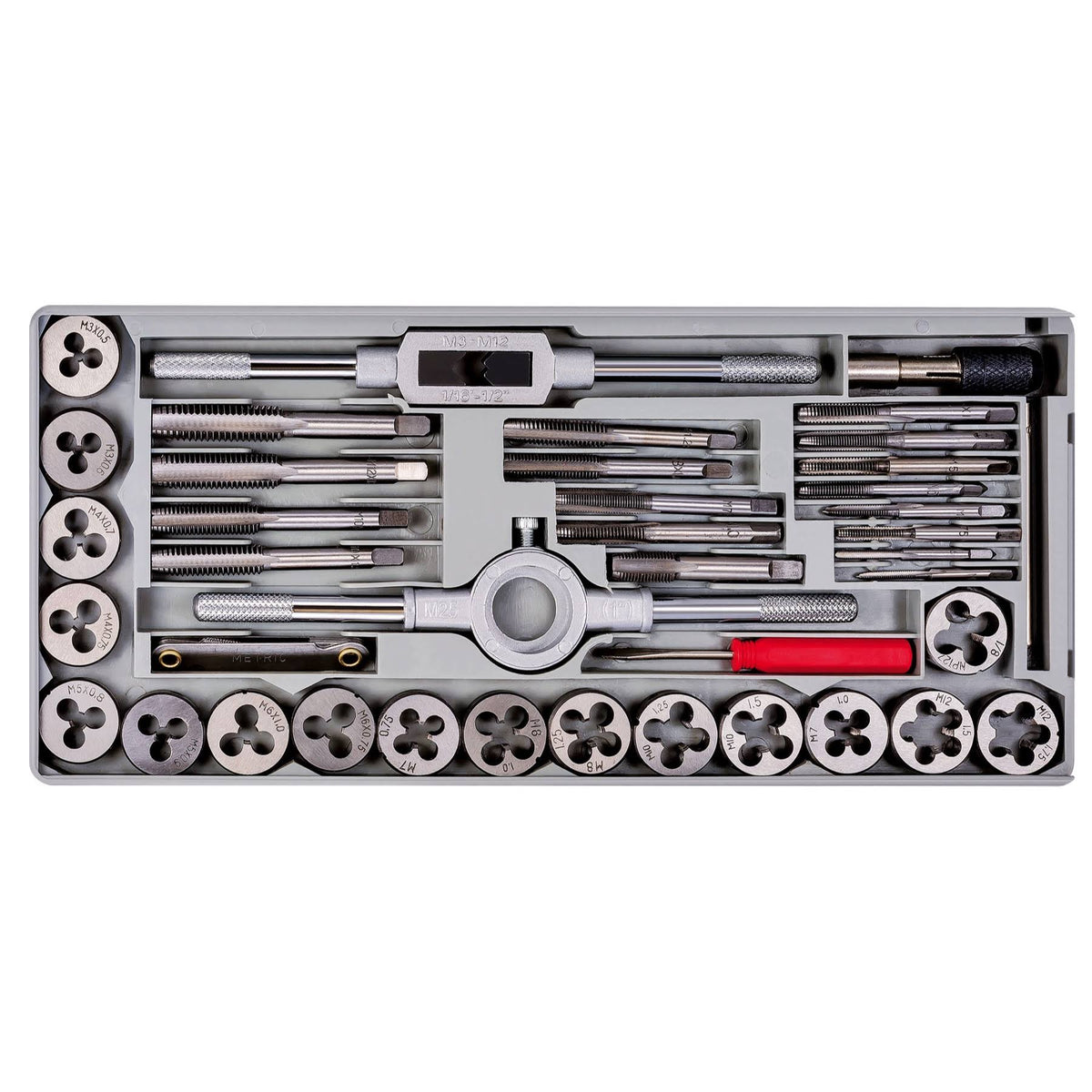 40 pc. Metric Tap & Die Set D11771