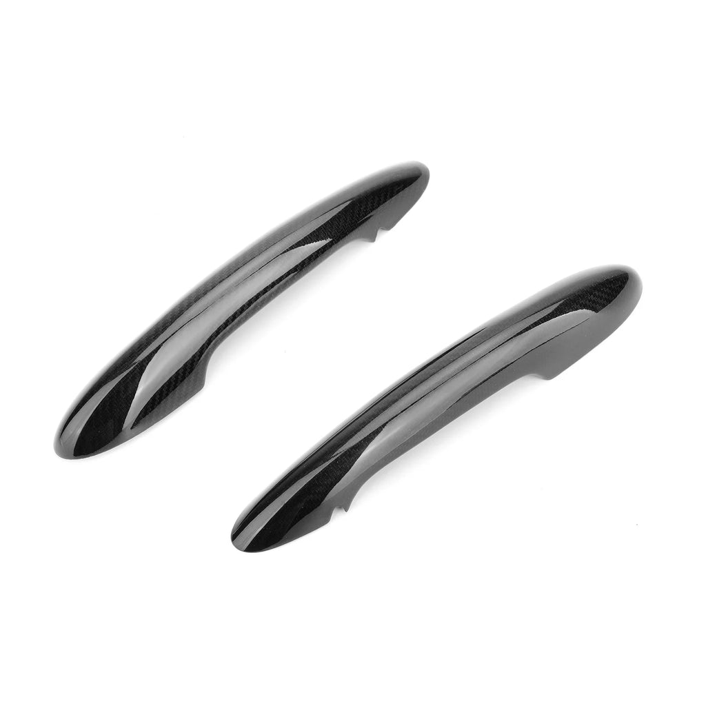 Carbon Fiber Door Handle Cover 2 Door Without Keyhole R209373