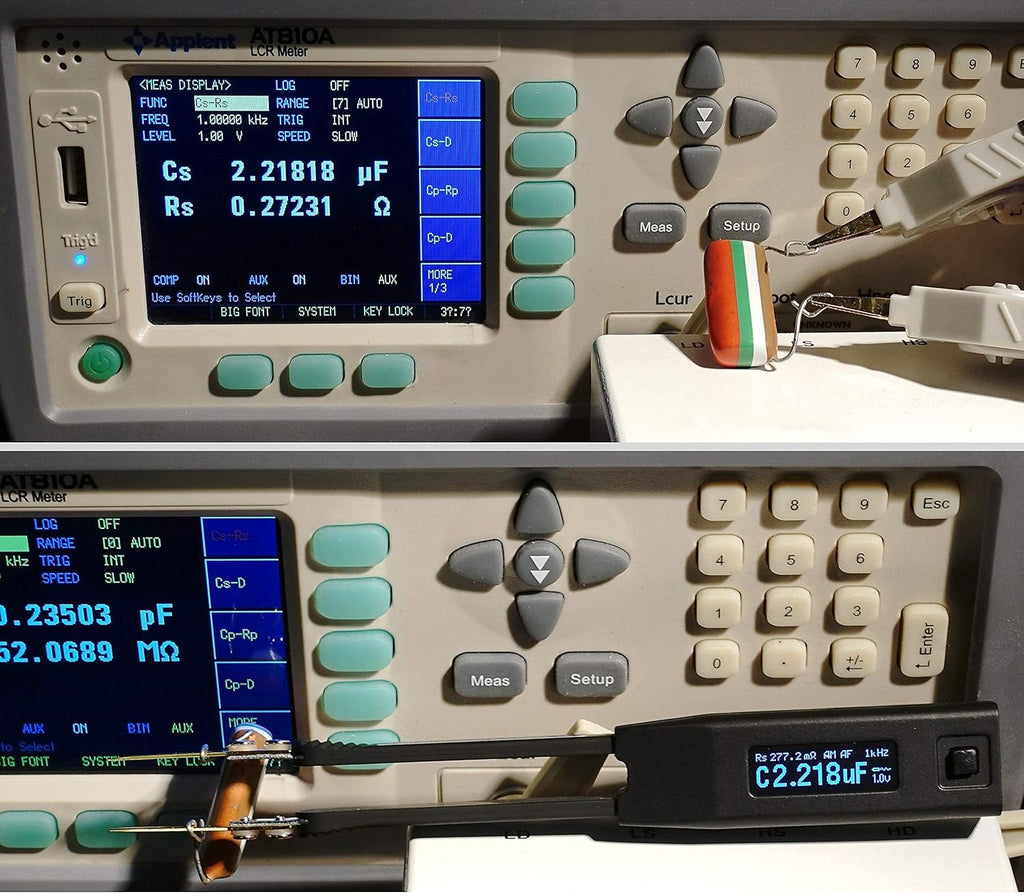 LCR Meter with Spare Test Leads and Pocket Case X488382