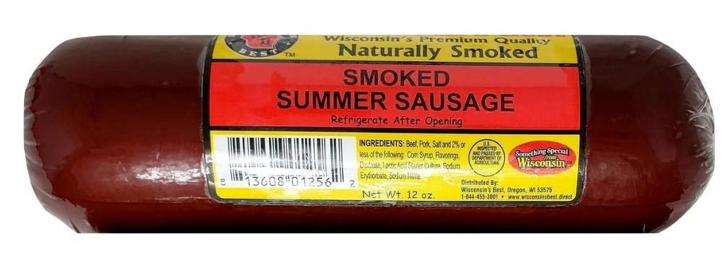 Gouda Cheese, Sausage & Cracker Gift Box Pack of 4 D51827
