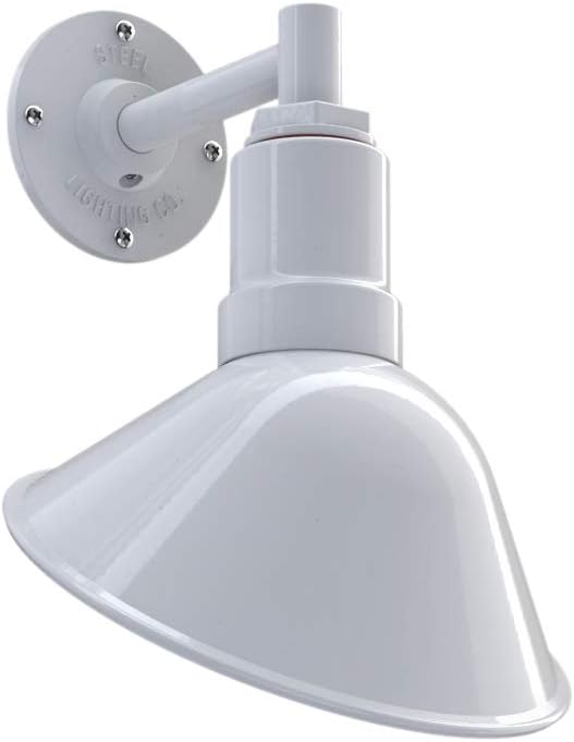 Galvanized Exterior 9 inch Dome 11 inch Gooseneck Store Sign Light H109
