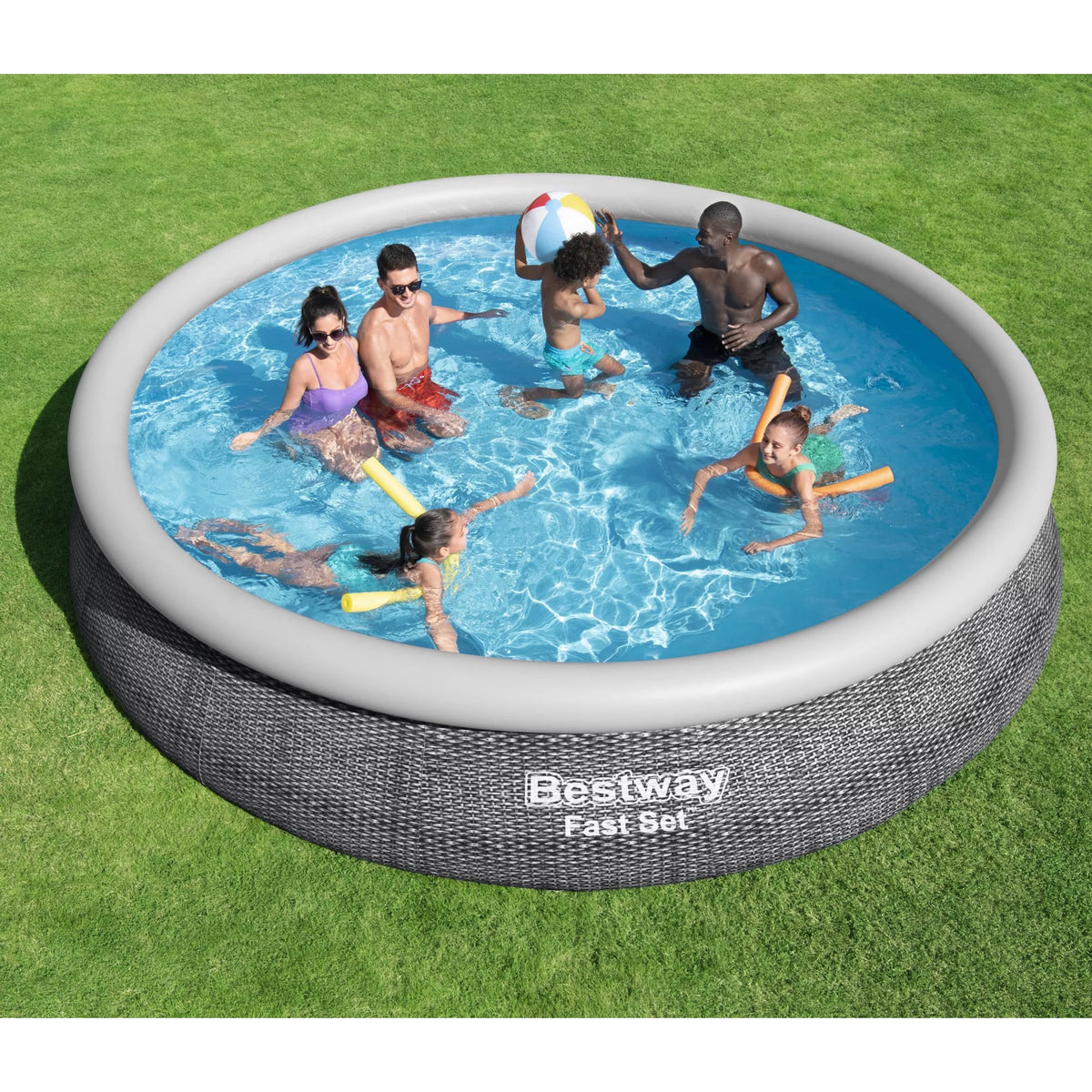 Round Inflatable Above Ground Pool Set K11300