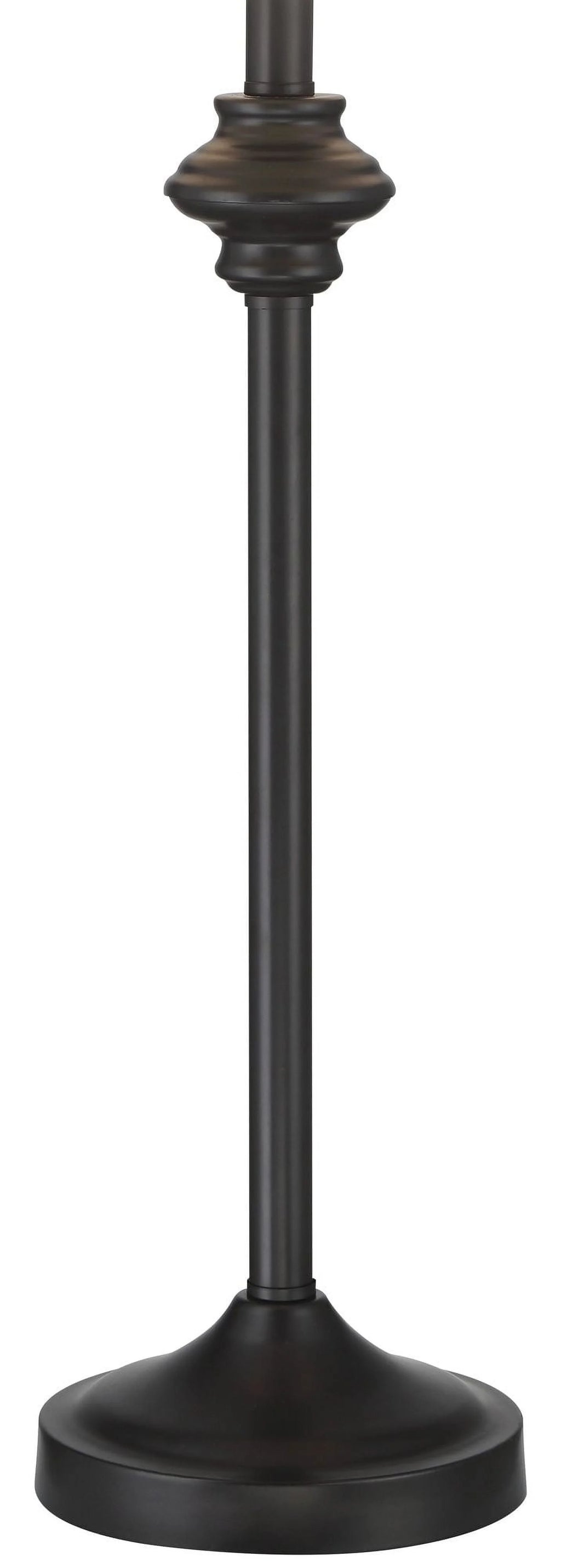Set of 2 Black Metal Table Lamps T33842
