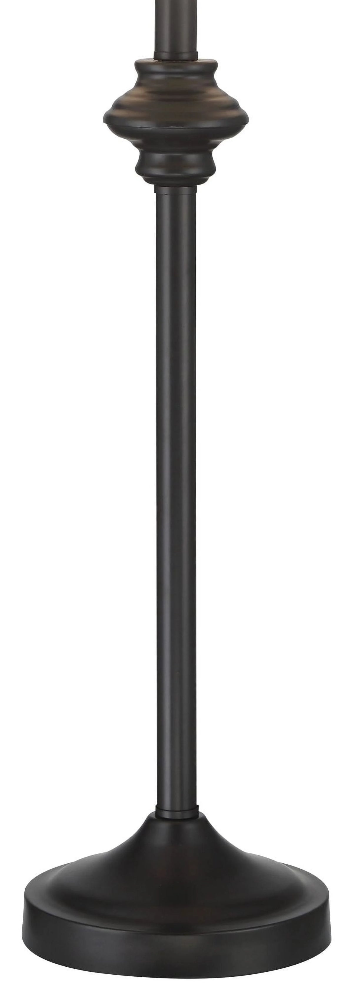 Set of 2 Black Metal Table Lamps T33842