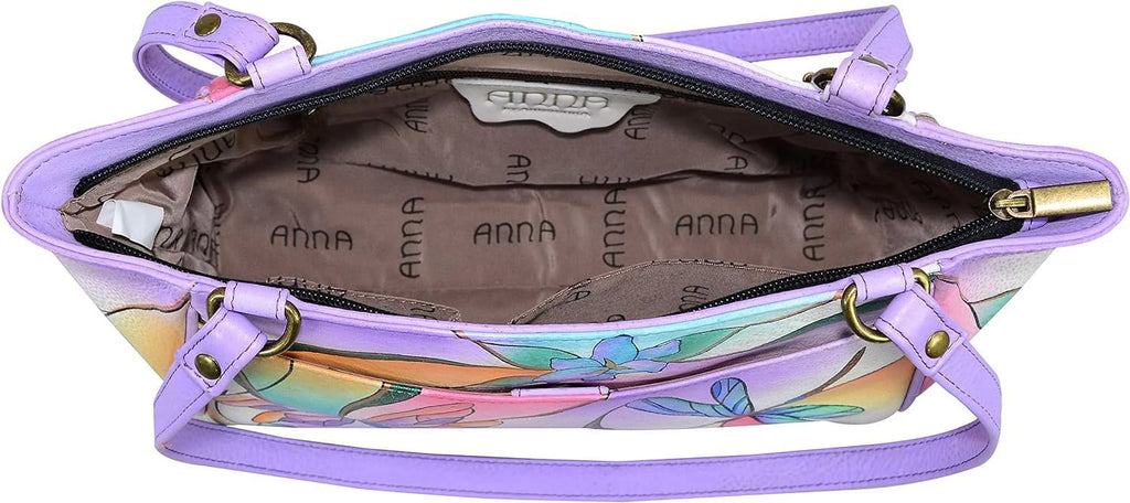 Genuine Leather Small Tote Handbag H8471