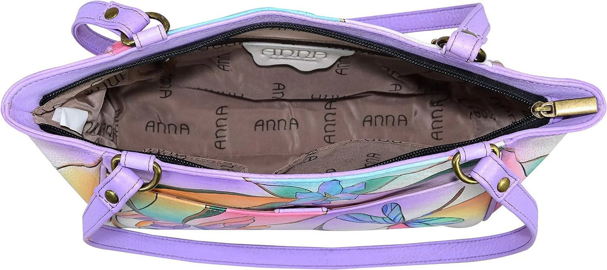 Genuine Leather Small Tote Handbag H8471