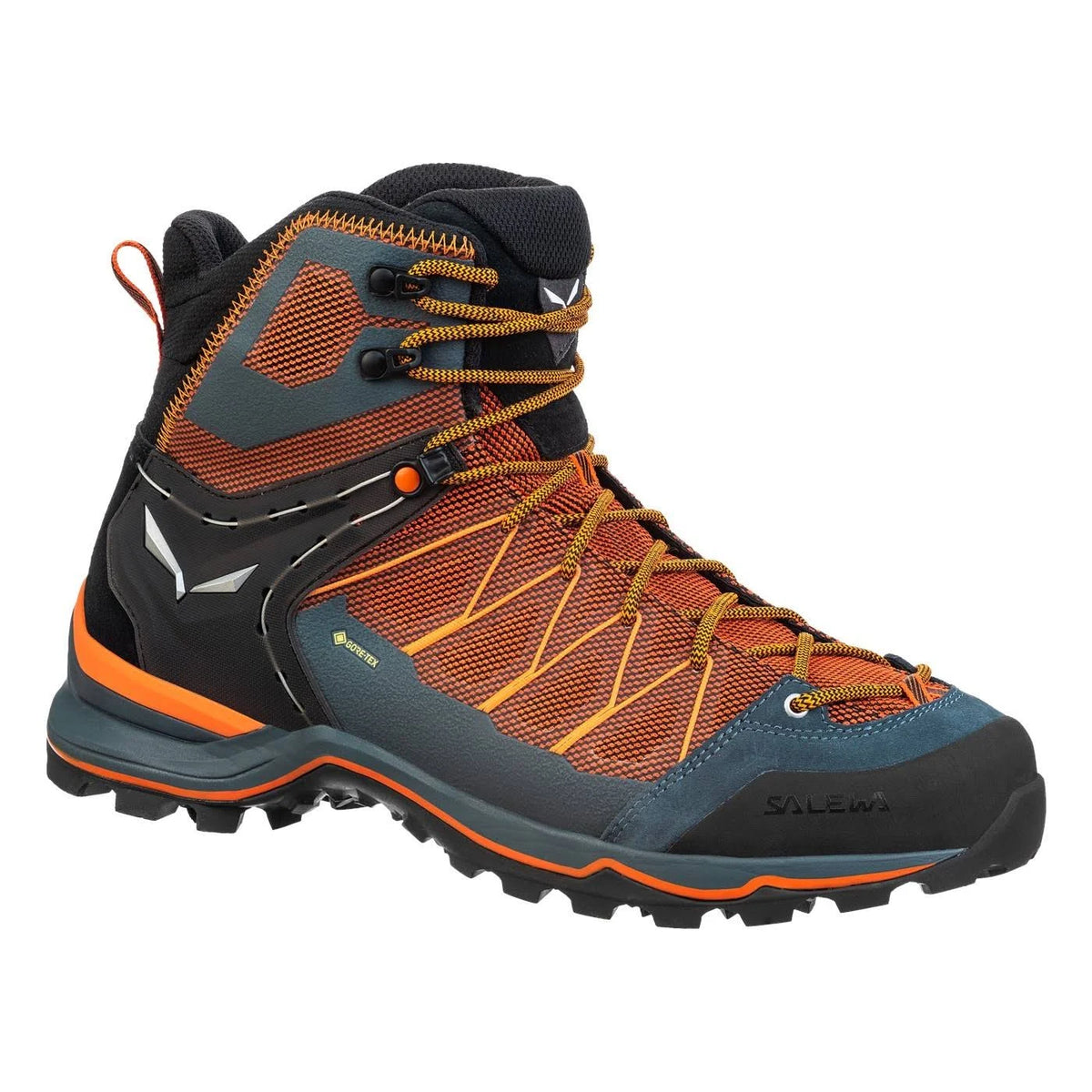 Black Out/Carrot Men's Mountain Trainer Mid GTX L8102