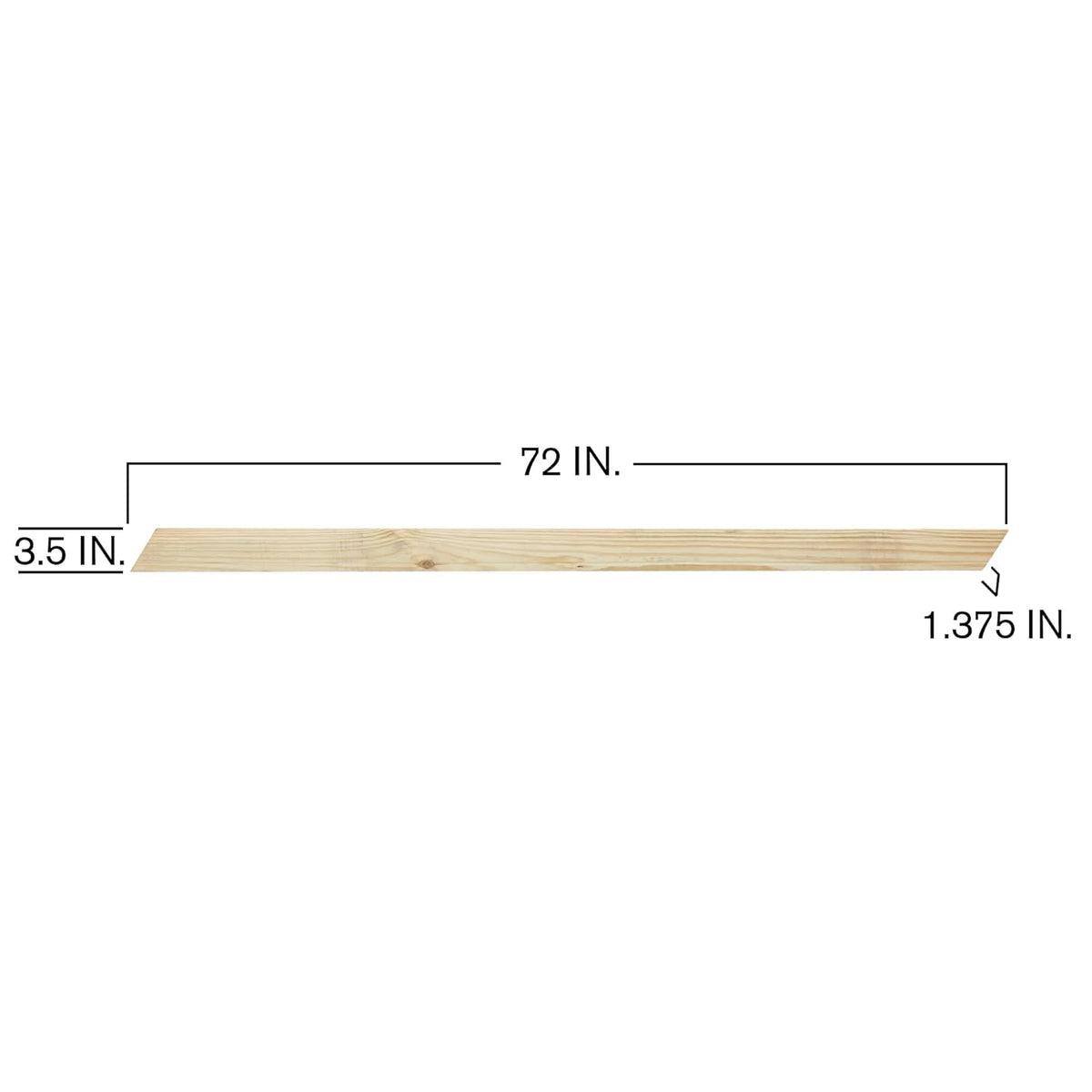 6 ft. Pressure-Treated Pine Stair Rails with Black Brackets F326775
