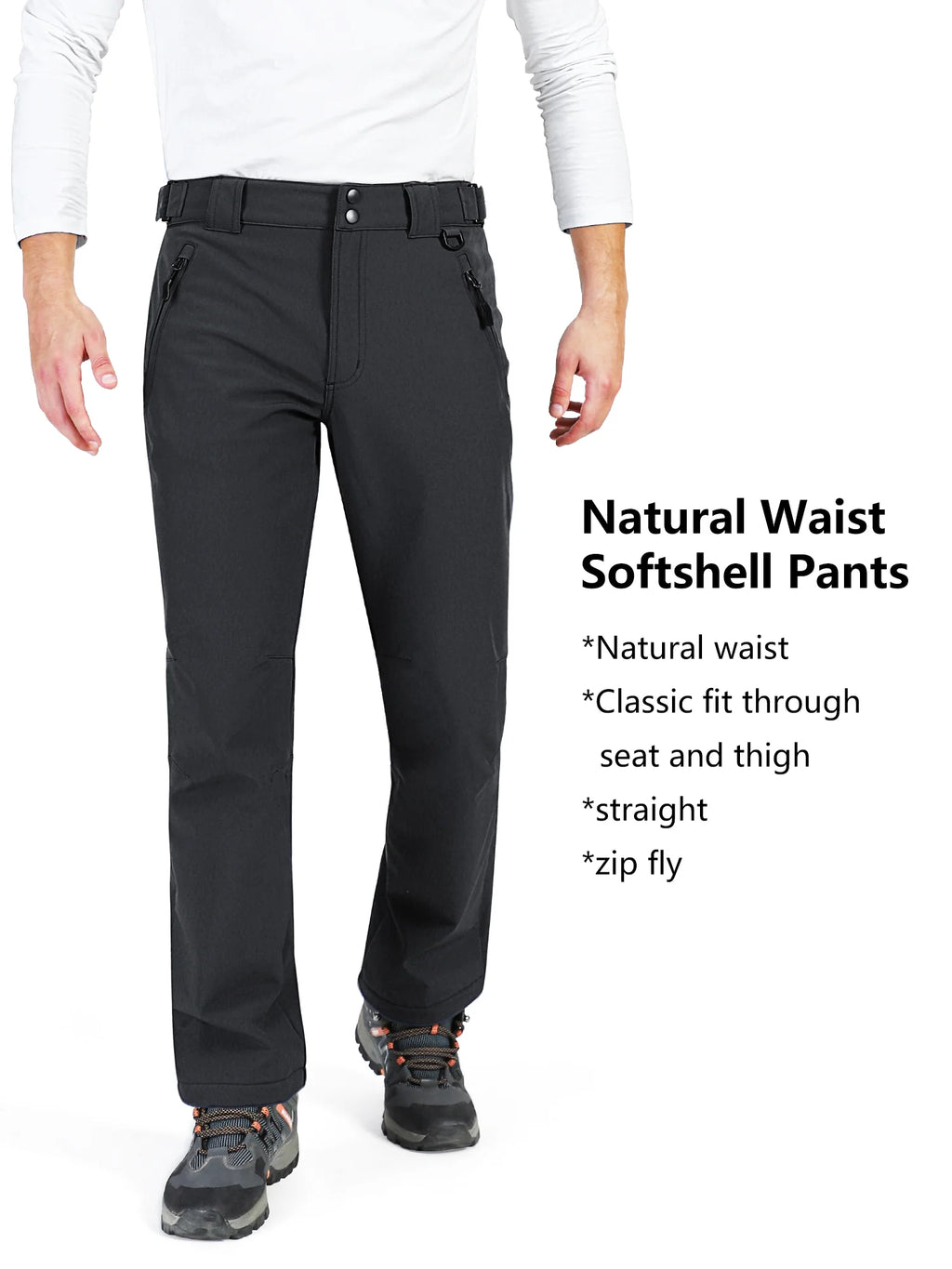 Fleece Lined Waterproof Snow Pants R85893