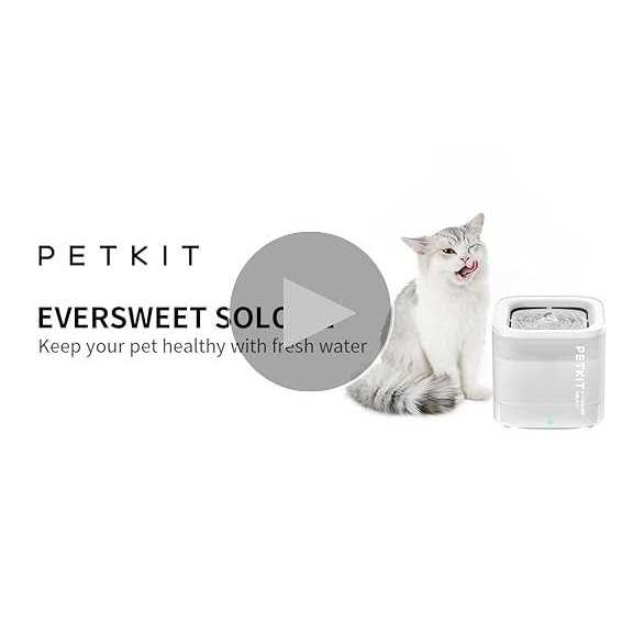Wireless Pump Ultra Quiet 65oz/1.85L Pet Water Fountain Q416371