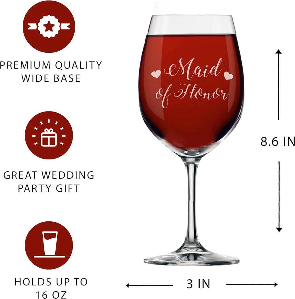 16 Oz Wine Glass With Stem C329