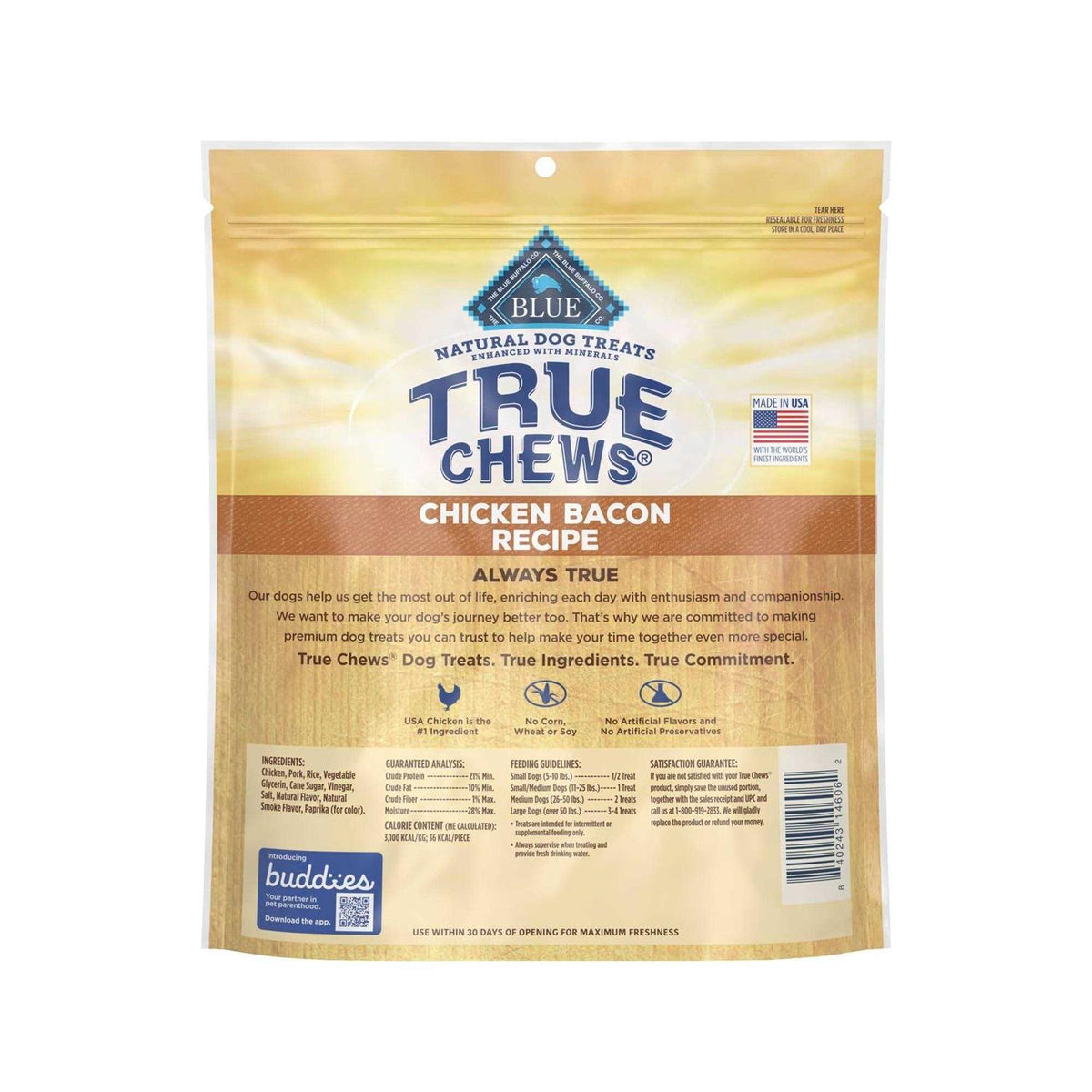 Natural Chicken & Bacon Dog Treats G792864