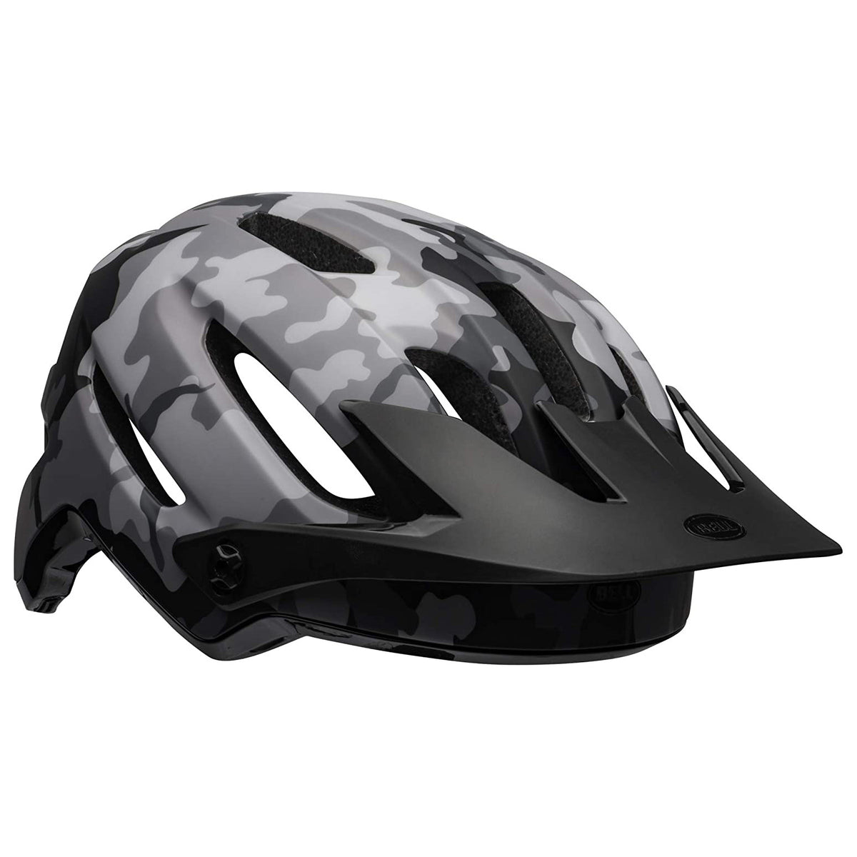Matte Gloss Black Camo MTB Bike Helmet O81367