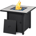 30'' Square Propane Fire Pit Table 50,000 BTU X55824