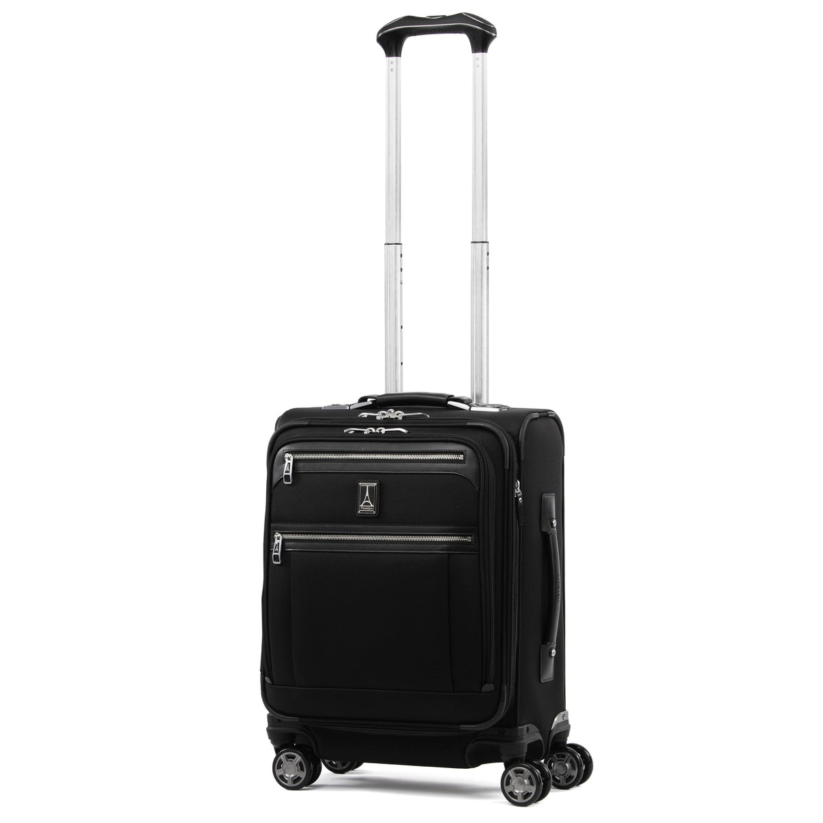 Shadow Black Expandable Carry On Spinner G911006
