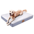 Waterproof Orthopedic Dog Bed with Washable Cover Grey V365