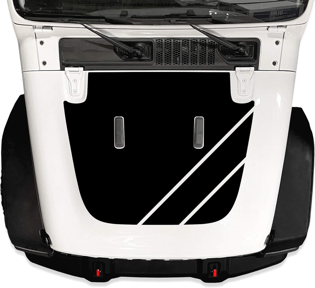 Matte Black 3M Vinyl Decal Wrap Pack of 2 T5316