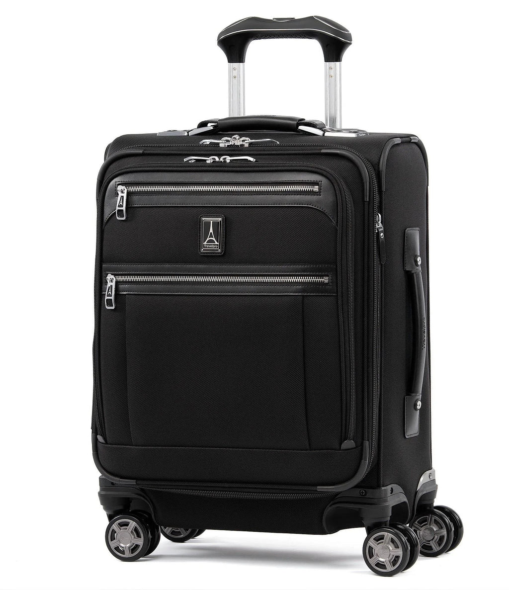 Shadow Black Expandable Carry On Spinner G911006