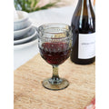 Grey 12-ounce Wine Goblets Set of 4 W62150