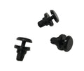 Black Microwave Air Filter Clip V4606
