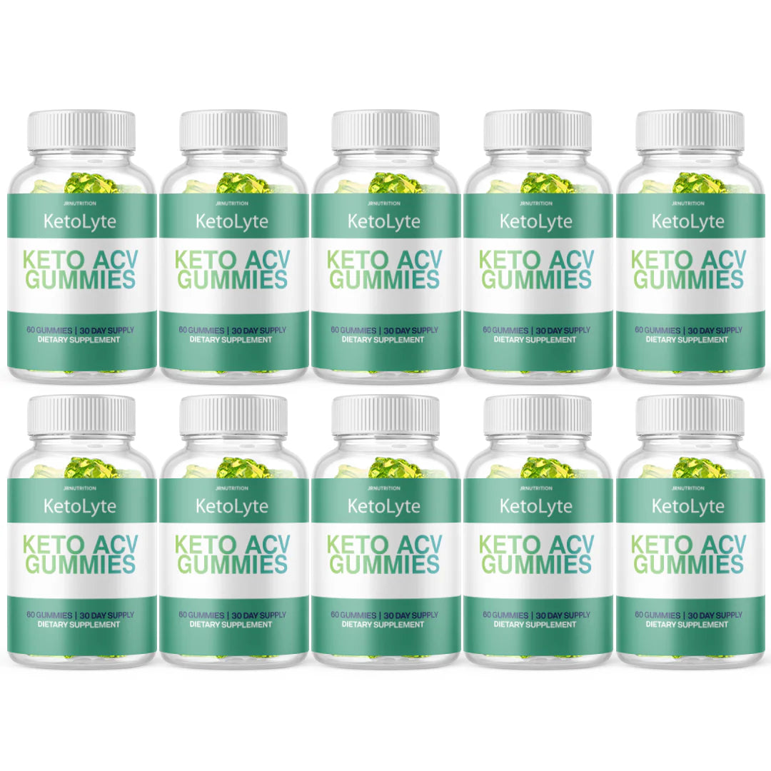 Keto + ACV 1000mg Gummies - 10 Bottles Z40205