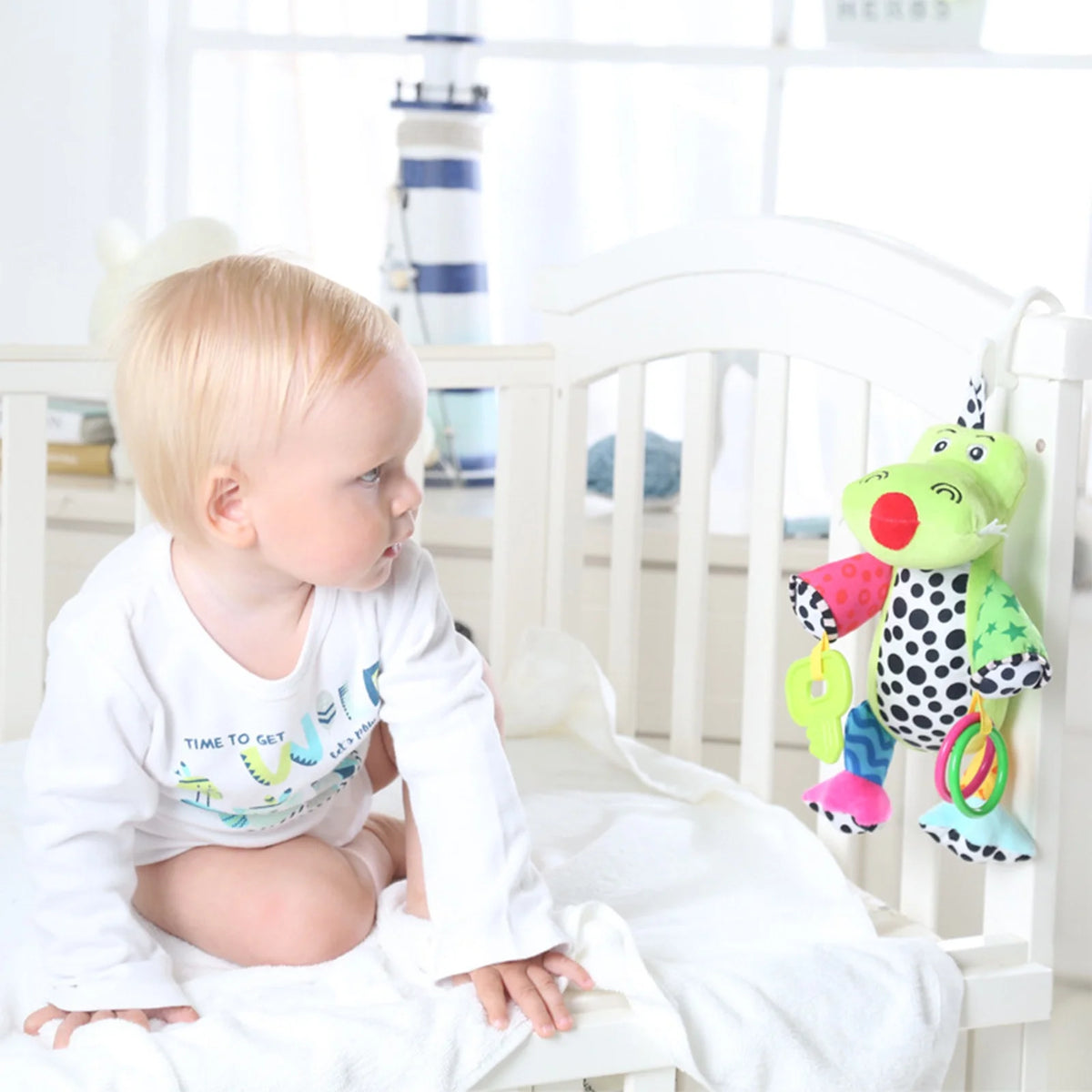 Infant Soft Plush Rattle Hanging Stroller Toys G159422