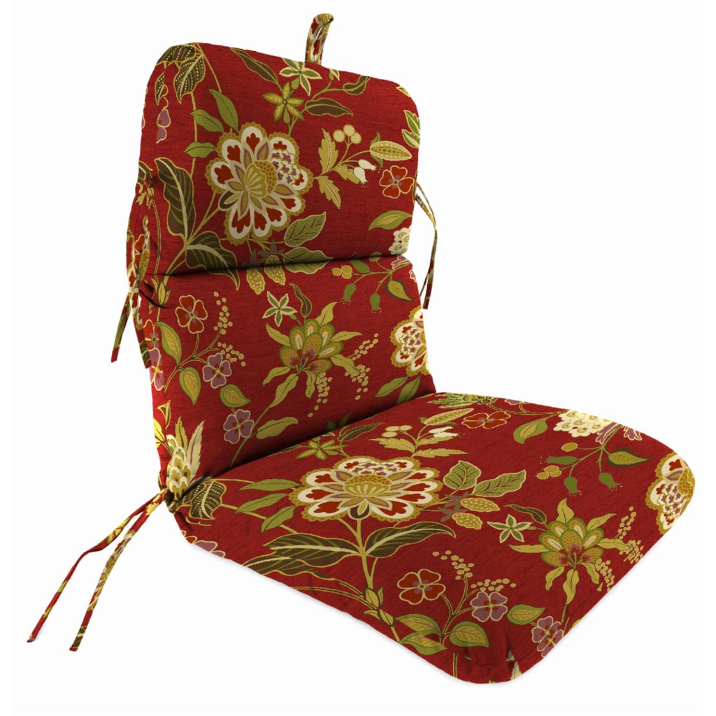 22 x 45 in. Rectangular Outdoor Chair Cushion with Ties N88863