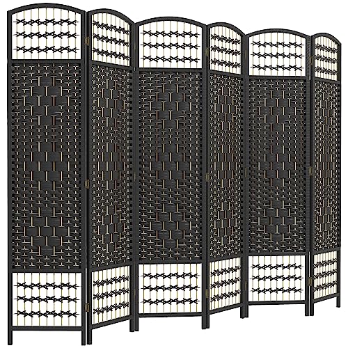 6 Panel Folding Room Divider J661