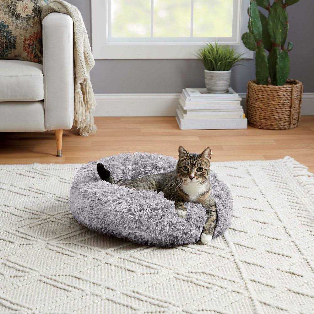 Plush Soft Rounded Dog Bed I9889