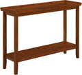Cherry Console Table with Shelf N464475