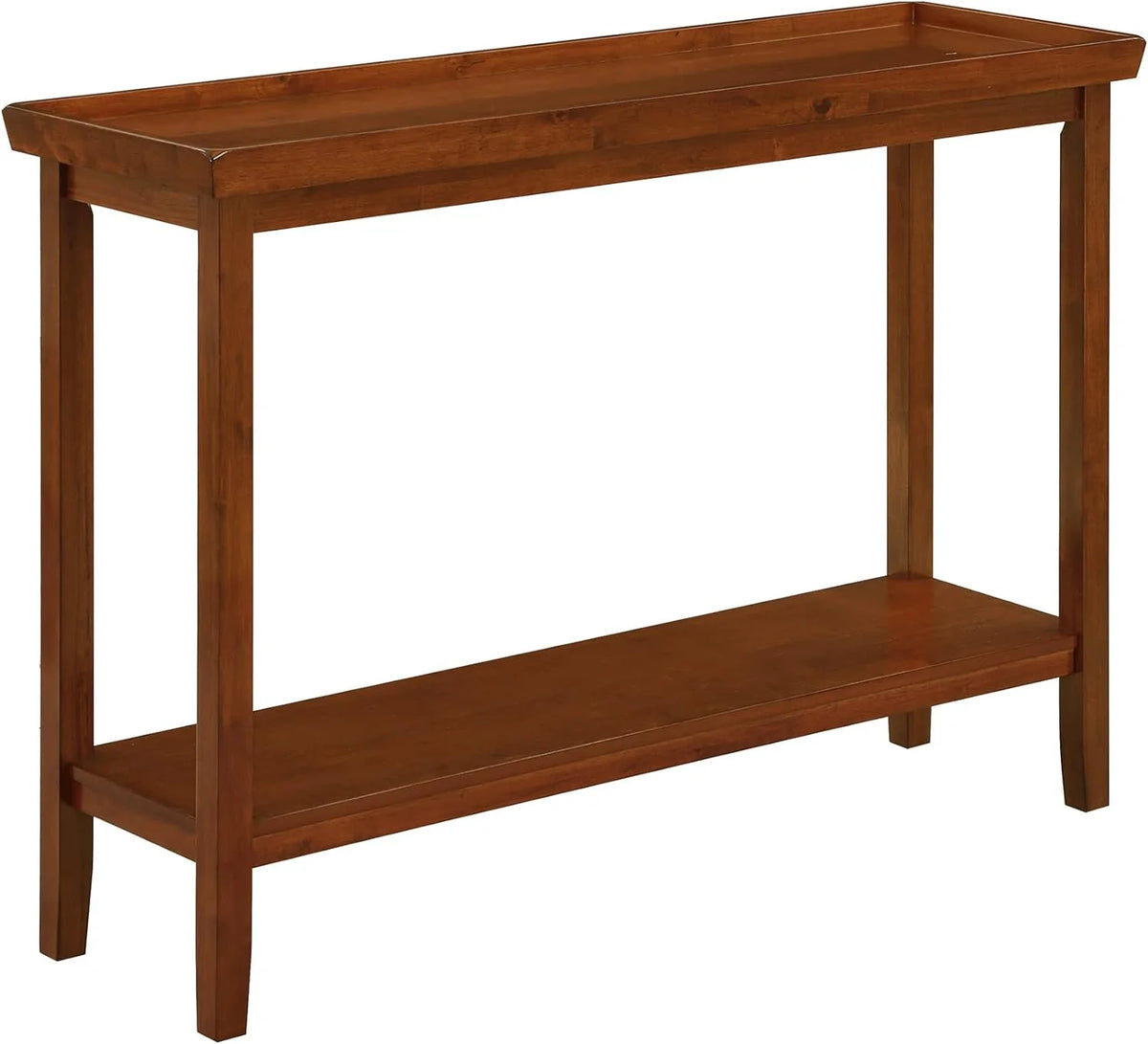 Cherry Console Table with Shelf N464475