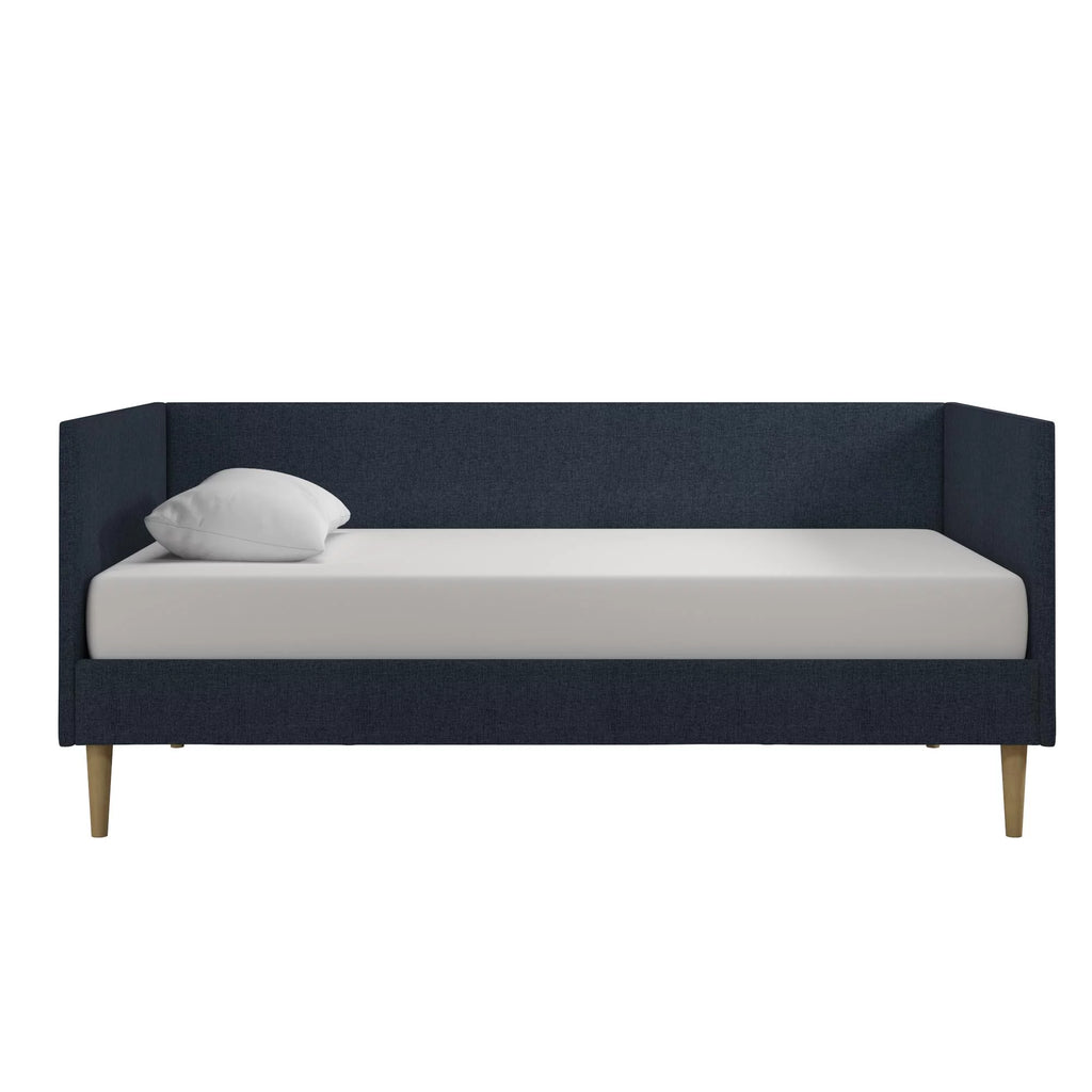 Gray Linen Queen Upholstered Daybed Frame P46449