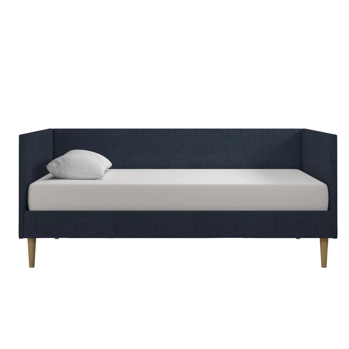 Gray Linen Queen Upholstered Daybed Frame P46449